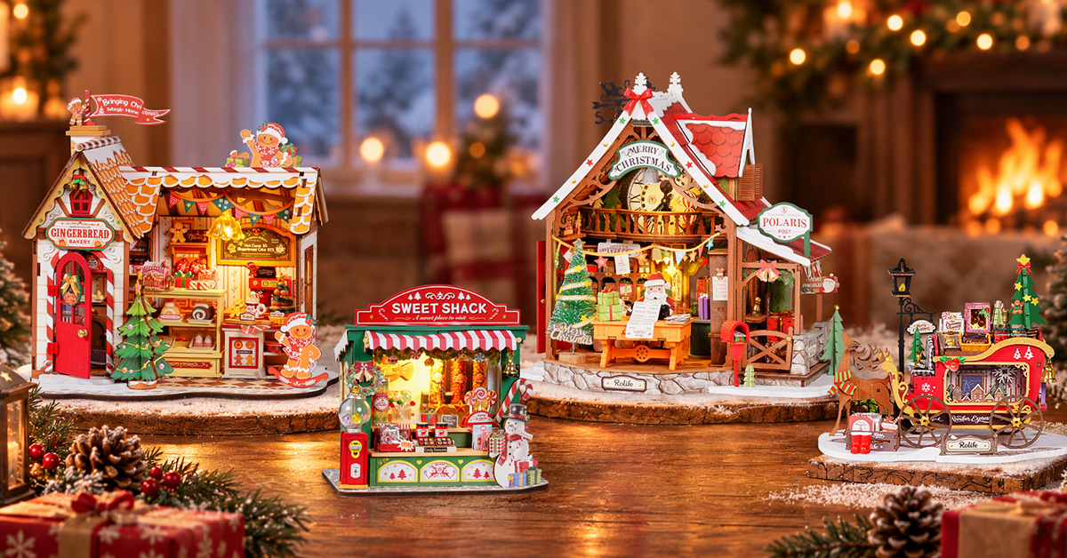 Rolife Christmas Collection 2026: New Arrivals, Holiday Favorites & Little Worlds of Wonder