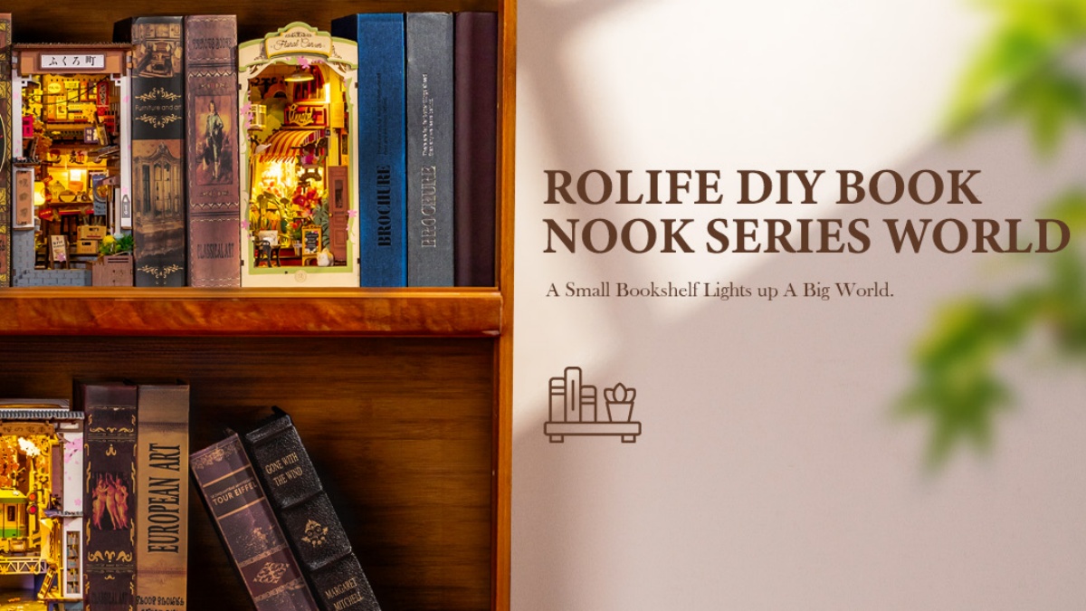 Rolife DIY Book Nook Kit Guide for Beginner