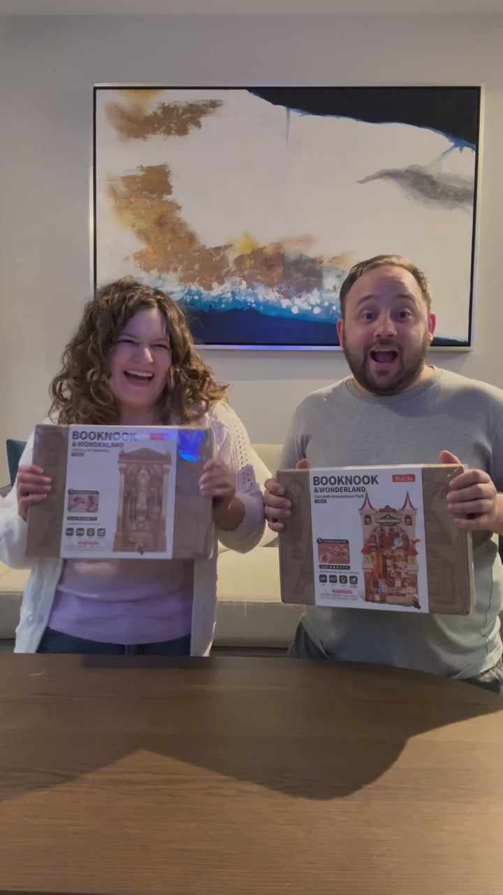Rolife Library of Wonders TGB16 video cover by lindzzlillibrary