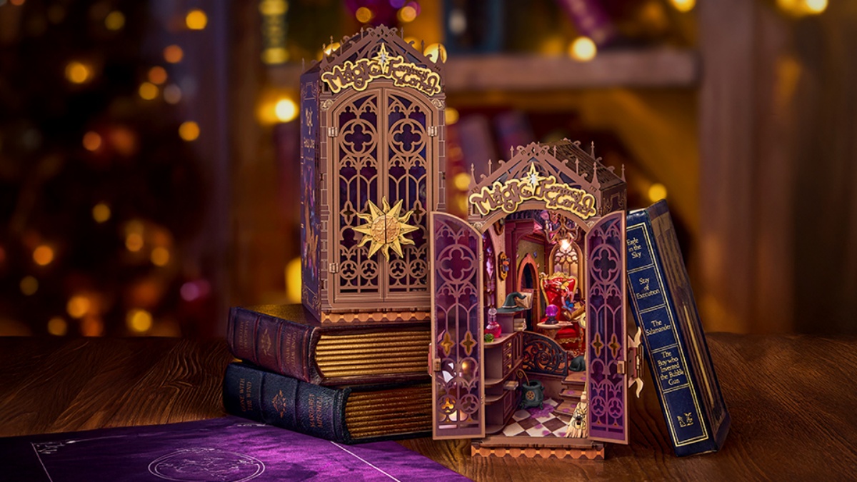 Rolife New Arrival Magic Fantasy Corner DIY Book Nook Kit