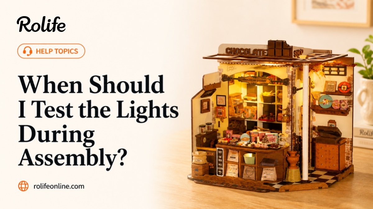 When Should I Test The Lights During Assembly
