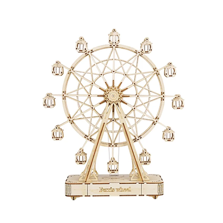 Rolife Moderne Musikbox - Riesen 3D Holzpuzzle - Riesenrad TGN01 unreadable image placeholder from source file